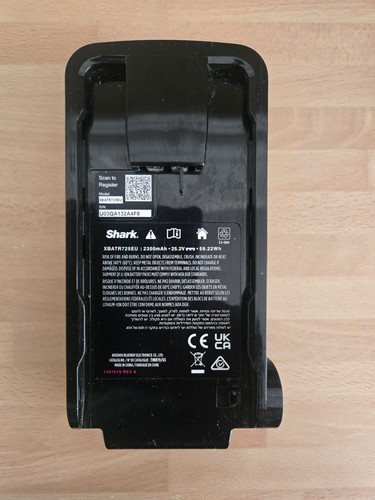 Genuine shark xbatr725eu 2v - shark, 25.2v