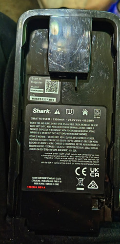 Shark xbatr725eu 2350mah - shark,
