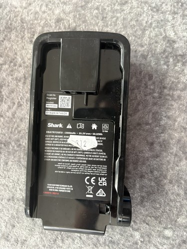Shark battery xbatr725eu black - battery,