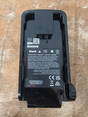 Shark xbatr725eu lithium ion - shark,